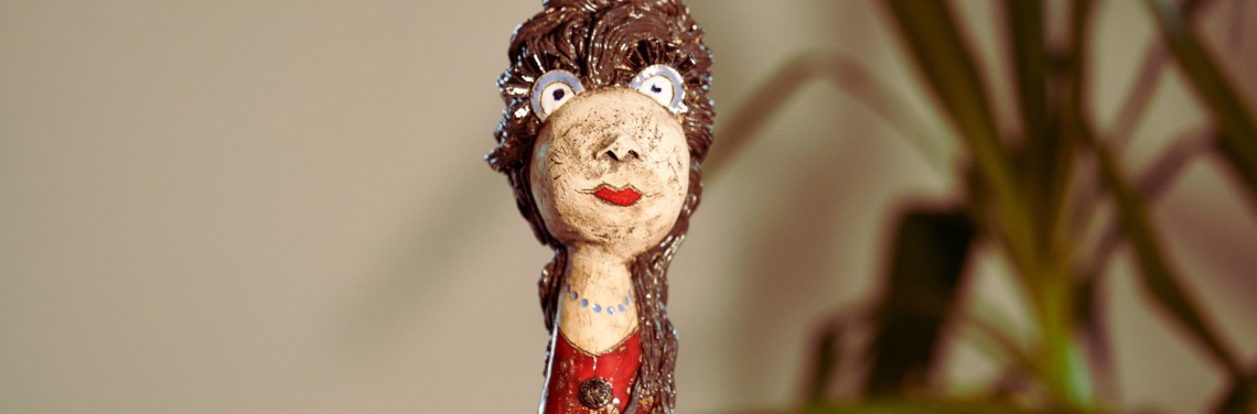 Tonfigur von Ulrike Minkel