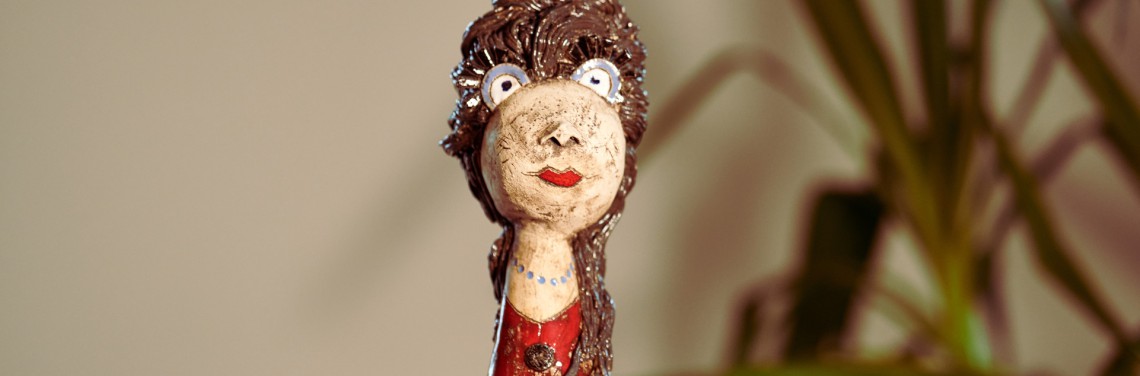 Tonfigur von Ulrike Minkel